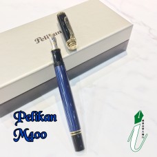 PELIKAN 百利金  M400 藍條金夾  14 K 墨水筆 鋼筆 